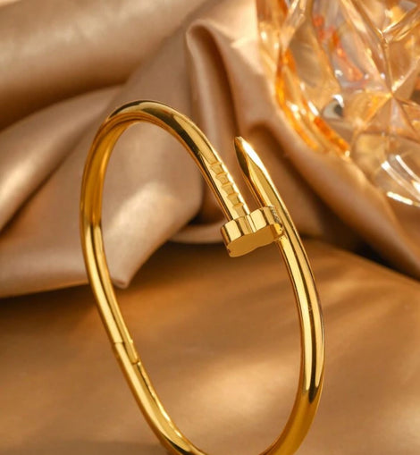 Stainless Steel Armband Nagel